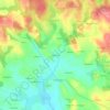 Mappa topografica Guéronnez, altitudine, rilievo