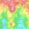 Mappa topografica Boxbach, altitudine, rilievo