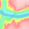 Mappa topografica Dunvegan, altitudine, rilievo