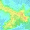 Mappa topografica Les Petits Bois, altitudine, rilievo