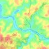 Mappa topografica Staffordtown, altitudine, rilievo