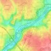 Mappa topografica Twightwee, altitudine, rilievo