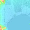 Mappa topografica Nea Kios, altitudine, rilievo