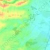 Mappa topografica Casso, altitudine, rilievo