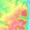 Mappa topografica Avaleur, altitudine, rilievo