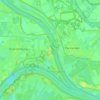Mappa topografica Sterreschans, altitudine, rilievo