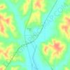 Mappa topografica Defiance, altitudine, rilievo