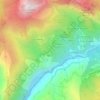 Mappa topografica Les Roures, altitudine, rilievo