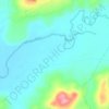 Mappa topografica El Cambrón, altitudine, rilievo