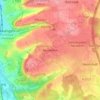 Mappa topografica Neunheim, altitudine, rilievo