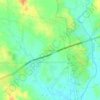 Mappa topografica Padagha, altitudine, rilievo