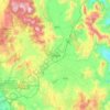 Mappa topografica Tripoli, altitudine, rilievo