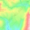 Mappa topografica Bagtic, altitudine, rilievo