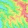 Mappa topografica La Doua, altitudine, rilievo