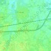 Mappa topografica Oostlaar, altitudine, rilievo