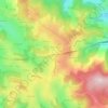 Mappa topografica Chez Ferrand, altitudine, rilievo