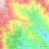Mappa topografica Upper Mangga, altitudine, rilievo