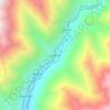 Mappa topografica Coyahuasi, altitudine, rilievo
