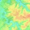 Mappa topografica Highlands, altitudine, rilievo