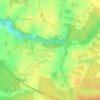 Mappa topografica La Bigauderie, altitudine, rilievo