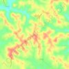 Mappa topografica Keavy, altitudine, rilievo