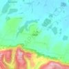 Mappa topografica Elsted, altitudine, rilievo