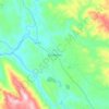 Mappa topografica San Andreas, altitudine, rilievo