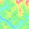 Mappa topografica Tipton Hill, altitudine, rilievo