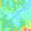 Mappa topografica Peria, altitudine, rilievo