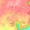 Mappa topografica Pauza, altitudine, rilievo