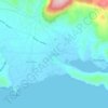 Mappa topografica Drepano, altitudine, rilievo