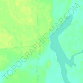 Mappa topografica Lagoa das Piranhas, altitudine, rilievo