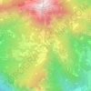 Mappa topografica Piani Resinelli, altitudine, rilievo