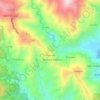 Mappa topografica Ucab, altitudine, rilievo