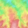 Mappa topografica Chênesaint-le-Bas, altitudine, rilievo