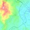 Mappa topografica Lacag, altitudine, rilievo