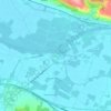 Mappa topografica Meneaux, altitudine, rilievo