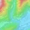 Mappa topografica Pioda, altitudine, rilievo