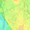 Mappa topografica Holt, altitudine, rilievo