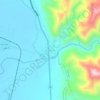 Mappa topografica Río Frío, altitudine, rilievo