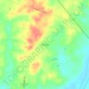 Mappa topografica Pleasant Hill, altitudine, rilievo