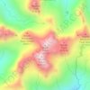 Mappa topografica North Eolus, altitudine, rilievo