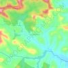 Mappa topografica Camaratuba, altitudine, rilievo