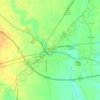 Mappa topografica Washington Court House, altitudine, rilievo