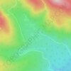 Mappa topografica Upper Michigan Dam, altitudine, rilievo