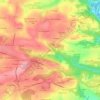 Mappa topografica Perros, altitudine, rilievo