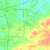 Mappa topografica Green Acres, altitudine, rilievo