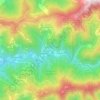Mappa topografica Molino Vecchio, altitudine, rilievo