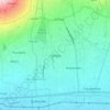 Mappa topografica Pandoja, altitudine, rilievo