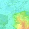 Mappa topografica Quickborn, altitudine, rilievo